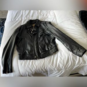 Vintage Harley Davidson leather jacket